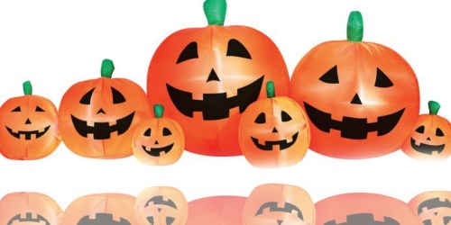 Home Depot: 8-Foot Inflatable Lighted Pumpkin Patch Set Only $24.75 Shipped (Regularly $50)