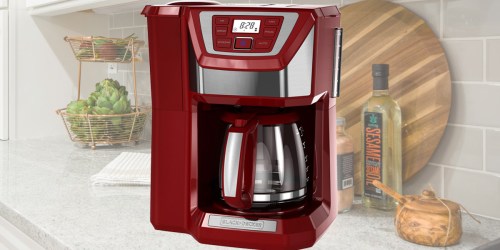 Walmart: BLACK+DECKER 12-Cup Coffeemaker w/ Built-In Grinder Only $30.86 (Regularly $76)