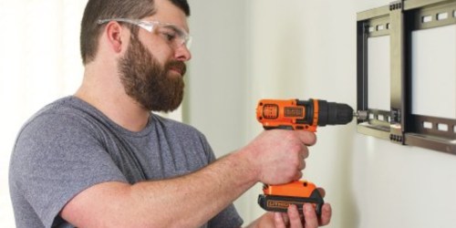 Amazon: BLACK + DECKER Cordless Drill, Battery AND 68 Accessories Only $59.30 Shipped