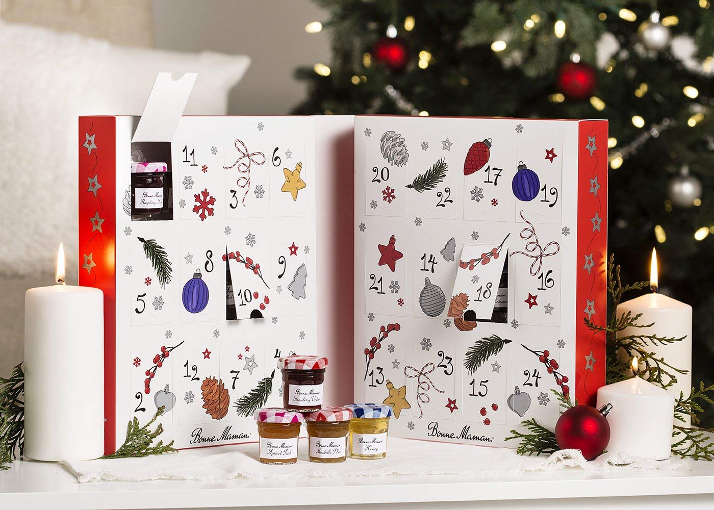 best 2018 advent calendars for kids and adults – Bonne Maman spreads advent calendar