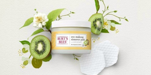 Burt’s Bees Eye Makeup Remover Pads 35-Count Only $2.45 Shipped on Amazon