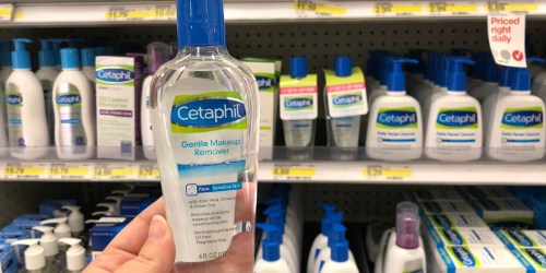 $2/1 Cetaphil Coupon = Makeup Remover Just 99¢ After Cash Back at Target (Regularly $9) + More