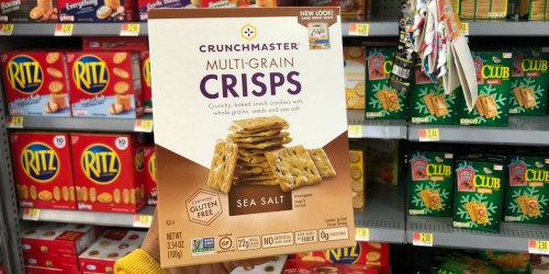 New $1/1 Crunchmaster Gluten-Free Crackers Coupon = FREE at Walmart & Target