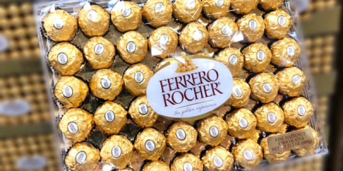 Amazon: Ferrero Rocher Hazelnut Chocolates 48-Count Box Only $10.79