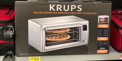 KRUPS Stainless Steel Deluxe Convection Toaster Oven Only $49 at Walmart (Regularly $119)