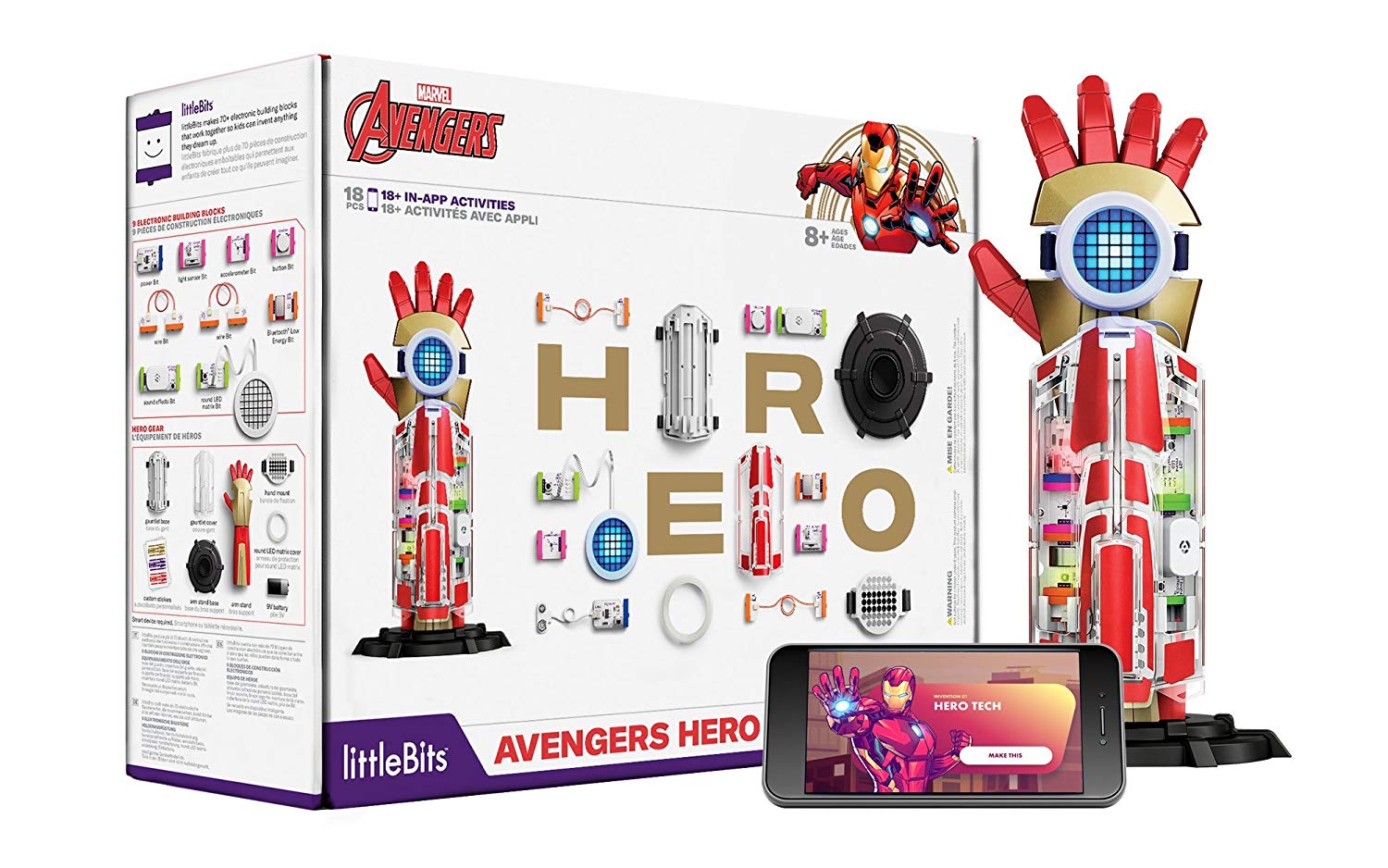 Top 2018 Christmas Toys for Amazon - LittleBits Avengers Hero Inventor Kit