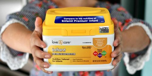 Amazon’s New Love & Care Infant Formula $18.46 Shipped (Non-GMO, Gluten-Free, & Certified Kosher)