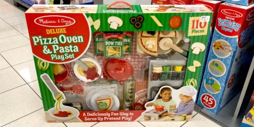 Melissa & Doug Pizza Oven & Pasta Playset Only $54.99 Shipped + $10 Kohl’s Cash