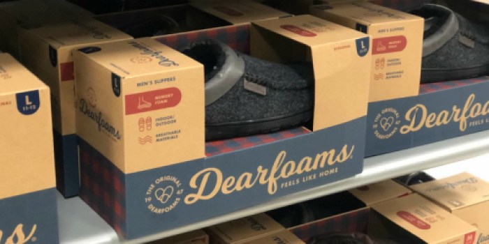 Kohl’s Cardholders: Men’s Dearfoams Slippers Just $10.49 Shipped (Regularly $38)