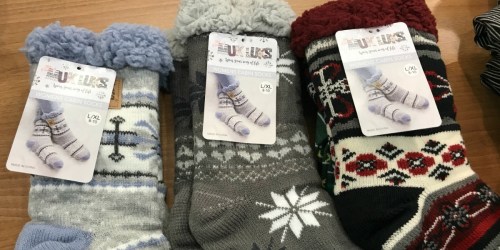 Kohl’s Cardholders: Muk Luks Cabin Socks Only $8.39 Shipped (Regularly $18)