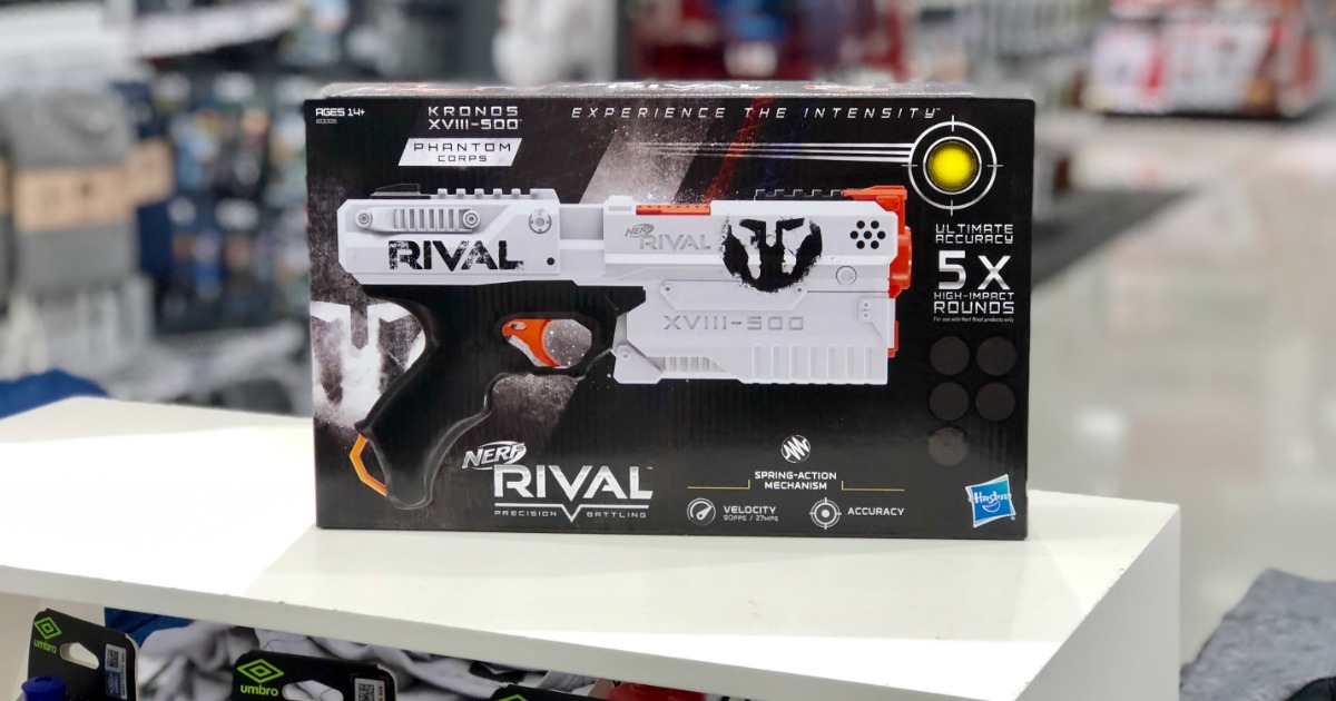 Walmart: NERF Rival Kronos Outdoor Blaster Just $6.99 (Regularly $20)