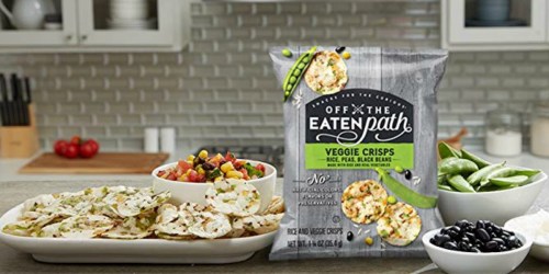 Save 30% on the Off The Eaten Path Veggie Crisps at Amazon.online