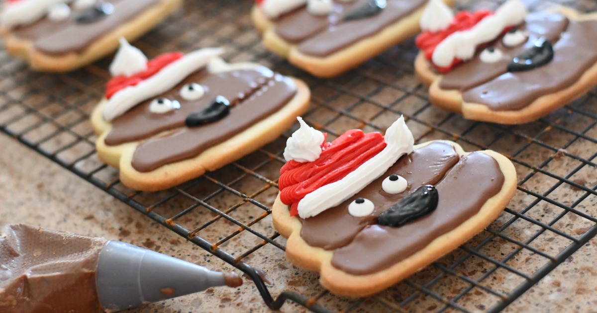 santa poop cookies 