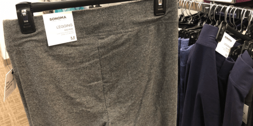 Sonoma Goods For Life Women’s Capri Leggings Only $6.79 at Kohl’s (Regularly $20)