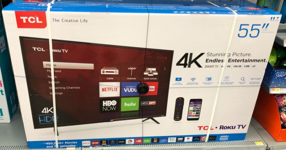 TCL 55 Roku Smart TV