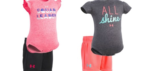 Kohls.online: Under Armour Baby Bodysuit & Shorts Sets as low as $8.40 (Regularly $28)