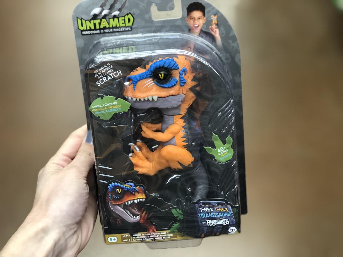 Top 2018 Christmas Toys for Amazon - WowWee Untamed T-Rex by Fingerlings