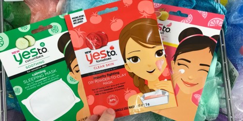 Yes to Facial Masks Just $1 at Dollar Tree