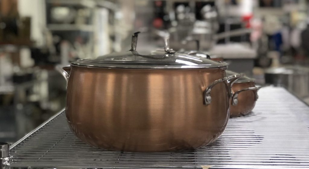 Belgique copper pan at Macy's