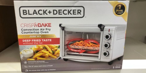 Black & Decker Air Fry Countertop Oven as Low as $47.99 (Regularly $100) at Kohl’s