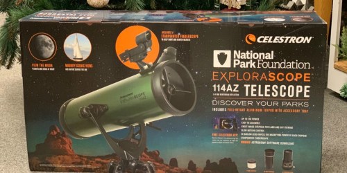 Celestron National Park Foundation Telescope Just $74.99 Shipped + Get $10 Kohl’s Cash