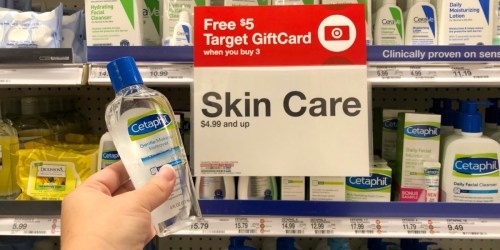 High Value $2/1 Cetaphil Coupon = Makeup Remover 99¢ After Cash Back at Target + More