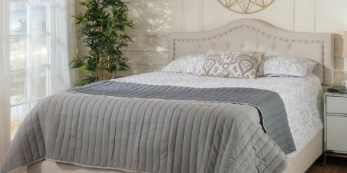 Upholstered Queen Size Bed Only $225 Shipped (Regularly $442) at Target.online