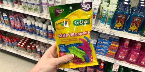 Over 50% Off GUM Crayola Kids Flossers at Target