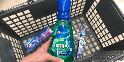 Oral-B & Crest Oral Care Items Only 32¢ Each After Walgreens Rewards (Regularly $3.79+)