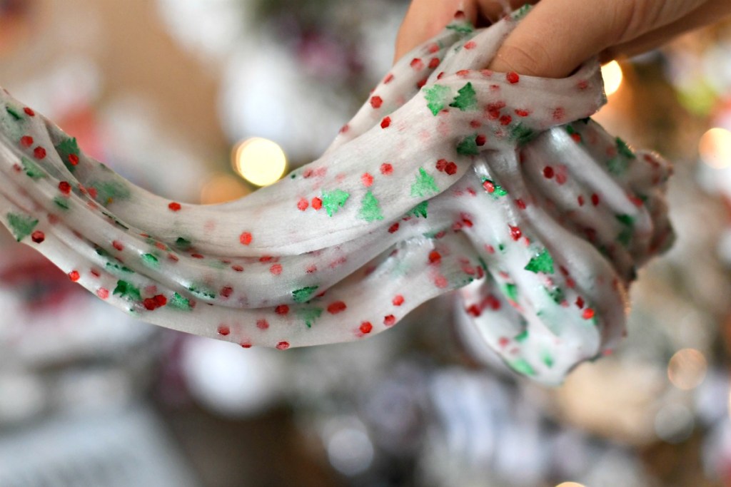 diy christmas slime