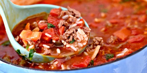 Stuffed Pepper Soup – Tastes Just Like Stuffed Peppers