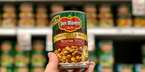 New Del Monte Vegetable & Bean Blends Only 35¢ at Target