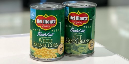 Del Monte Canned Vegetables Just 56¢ Each at Target & More