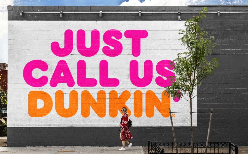 Dunkin' name change