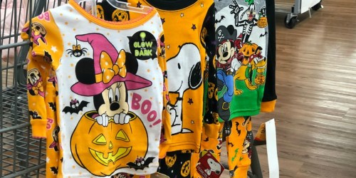 Halloween Kids Pajamas and Tops as Low as 50¢ at Walmart