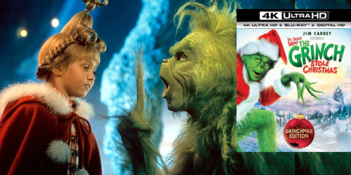 Dr. Seuss’ How The Grinch Stole Christmas 4K Ultra HD Blu-ray onlinebo Just $9.99 Shipped (Regularly $20)