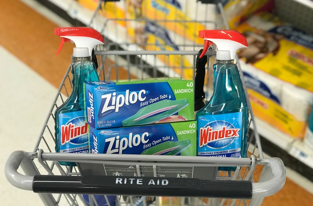 Rite Aid Ziploc Windex