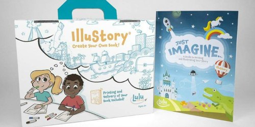 50% Off Lulu Jr. Illustration Kits On Zulily (Kids Create AND Illustrate Their Own Book)