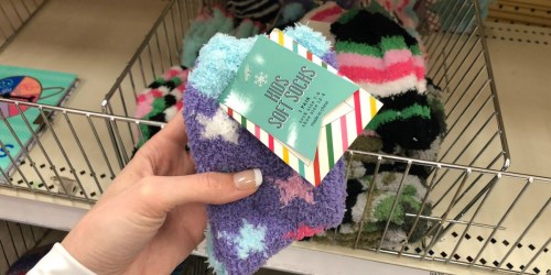 Kids Soft Socks Just $1 at Target Bullseye’s Playground (Cozy Stocking Stuffer Or Donation Item)