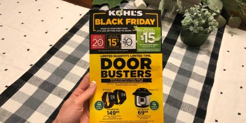 Possible $10 Off $10+ Kohl’s Purchase Coupon Valid 11/22-11/23 (Check Your Mailbox)