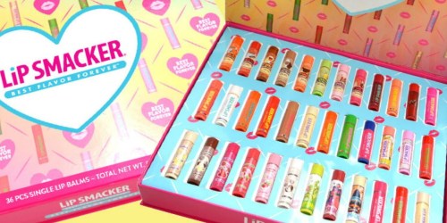 Lip Smacker 36-Piece Lip Balm Vault Only $22.50 Shipped (Just 63¢ Per Lip Balm)