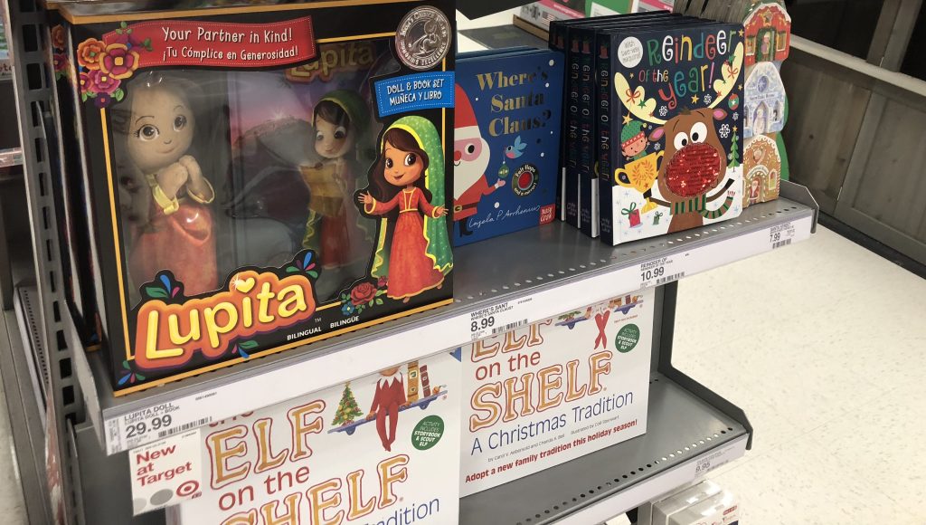 Lupita bilingual storybook at Target