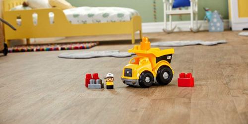 Mega Bloks CAT Lil’ Dump Truck w/ Building Blocks Just $6.94 on Walmart.online (Regularly $13)