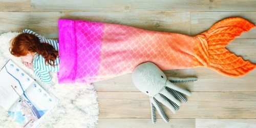 Pillowfort Mermaid or Shark Tail Blanket Just $10 Shipped at Target.online + More