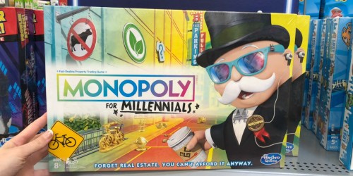 Monopoly for Millennials Board Game Just $7.50 (Regularly $20)