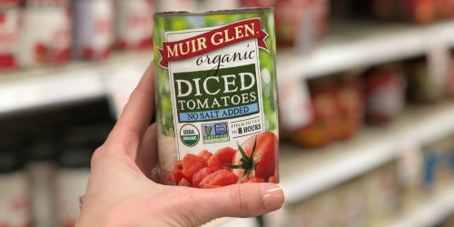 Muir Glen Organic Canned Tomatoes Just 50¢ Each at Target