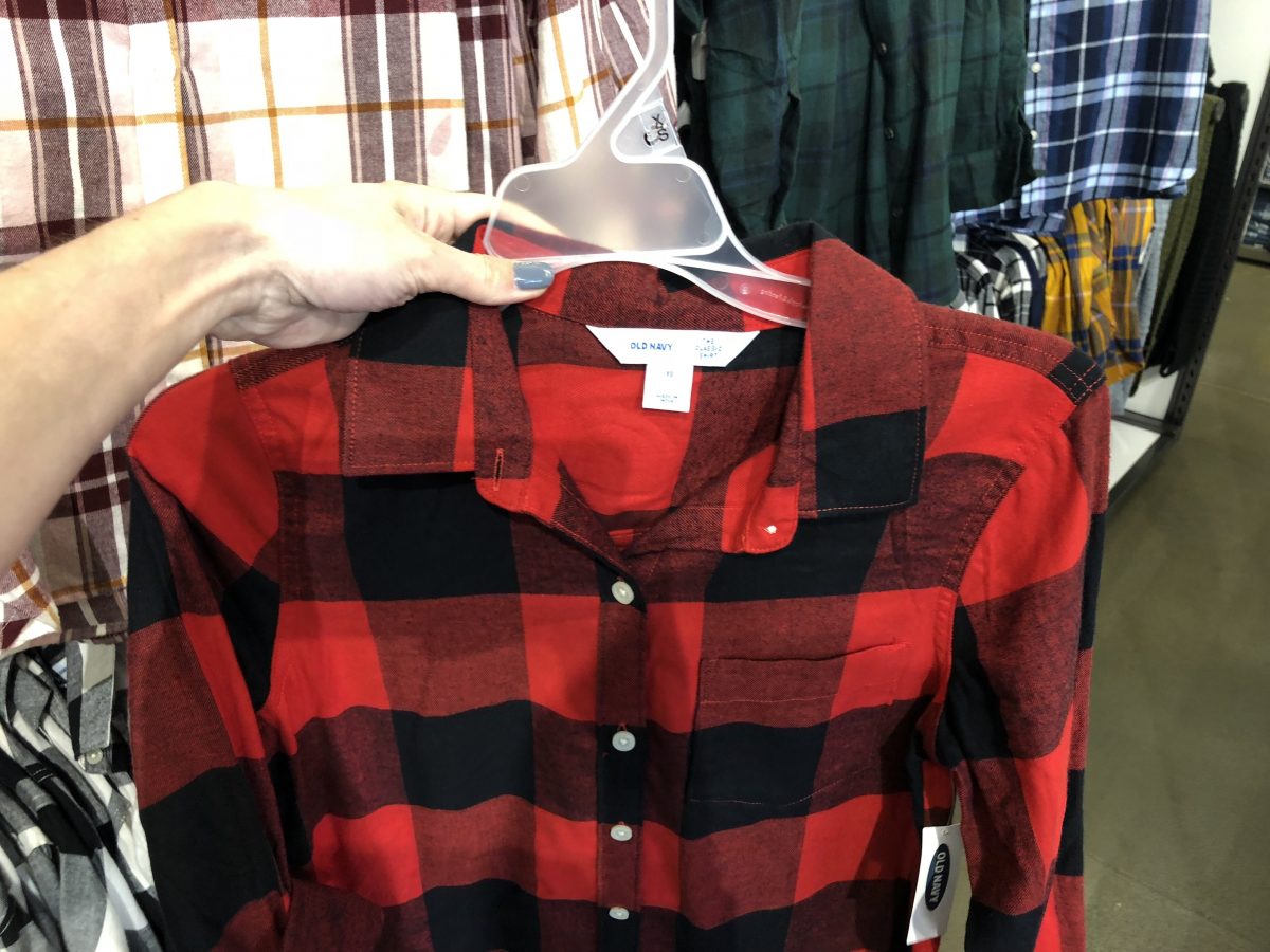 Old Navy flannel shirt