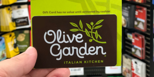 FREE $10 Olive Garden Bonus Gift Card with EVERY $50 Gift Card Purchase