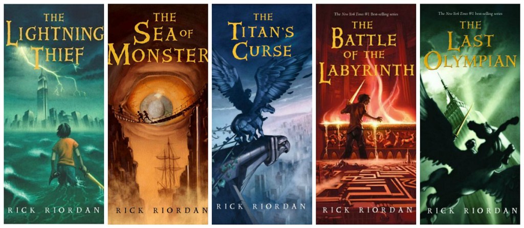 Percy Jackson book set