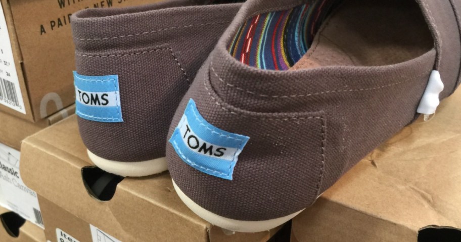 TOMS Classics on shelf